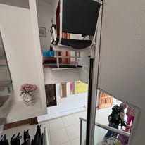 Estructura de elevador metálica